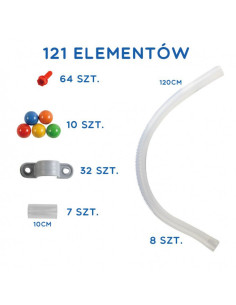 Система труб MASTERKIDZ STEM Board 121 деталь