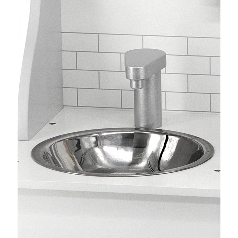 VIGA PolarB medinė virtuvė su priedais Eco Grey