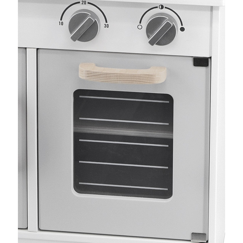 VIGA PolarB medinė virtuvė su priedais Eco Grey