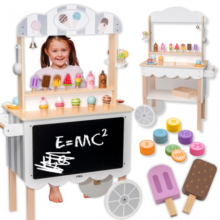 VIGA Sklep Moblilny ledų salono konditerijos gaminiai 3in1