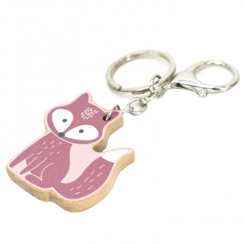 VIGA PolarB medinis lapės raktų pakabukas