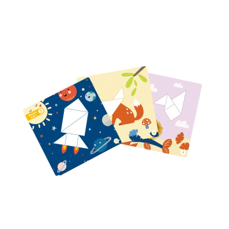 TOOKY TOY Tangram Dėlionė vaikams Mokymosi formos Figūros Figūros Formos 18vnt.