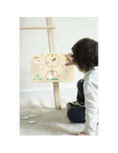 CLASSIC WORLD Edukacinė lenta Barometras Mokslas vaikams Meteorologinė stotis Vėjo temperatūra 9 vnt. 2