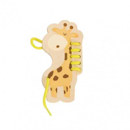 CLASSIC WORLD Mediniai batų raišteliai susipynę sriegimo gyvūnai Afrika 10 vnt.