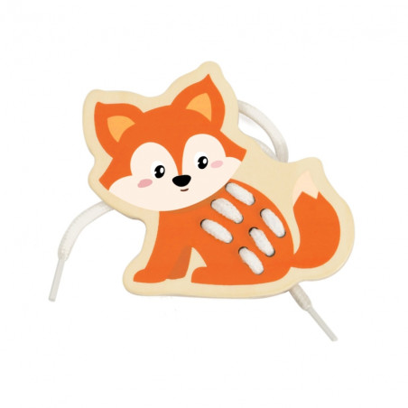 CLASSIC WORLD Mediniai batų raišteliai susipynę sriegimo gyvūnai Afrika 10 vnt.