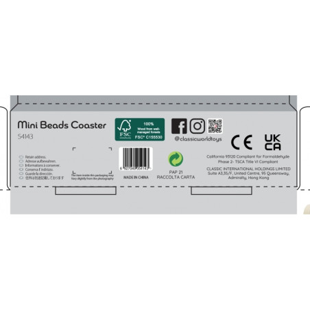 CLASSIC WORLD Motor Loop Logical Interlacing Edukacinis labirintas vaikams 1 vnt. CLASSIC WORLD Motor Loop Logical Interlacing Edukacinis labirintas vaikams 1 vnt.