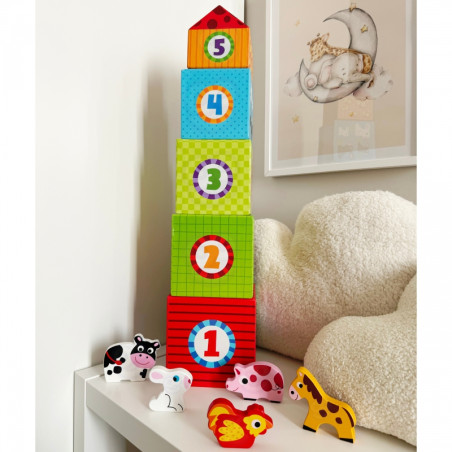 WOOPIE GREEN Puzzle Cube Farm dėžutėse + Figūrėlės 10 vnt. WOOPIE GREEN Puzzle Cube Farm dėžutėse + Figūrėlės 10 vnt.