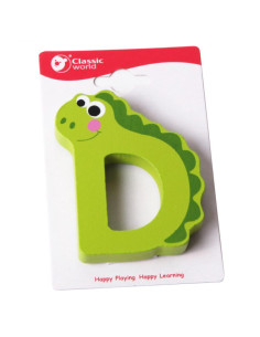 Деревянная буква D от CLASSIC WORLD