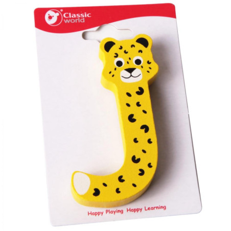 CLASSIC WORLD medinė raidė J