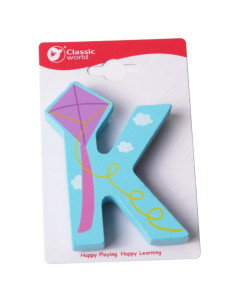 CLASSIC WORLD medinė raidė K