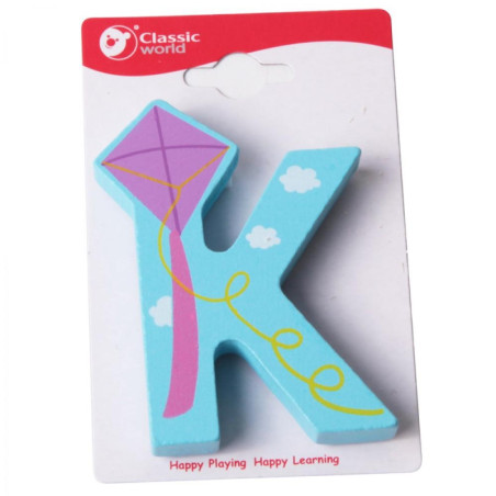 CLASSIC WORLD medinė raidė K