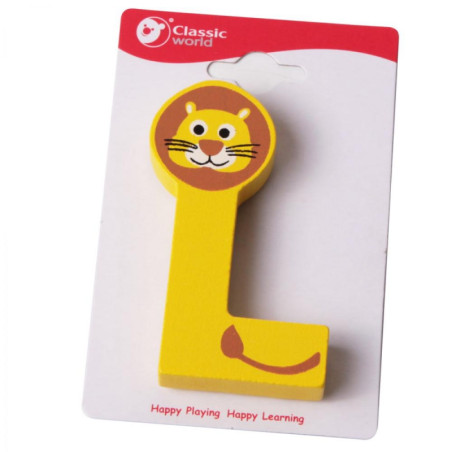 CLASSIC WORLD medinė raidė L