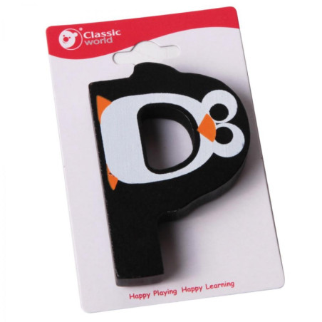 CLASSIC WORLD medinė raidė P