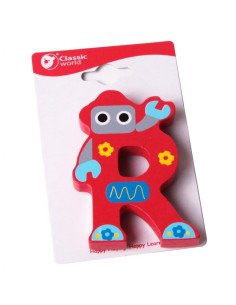 Деревянная буква R от CLASSIC WORLD