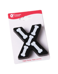 Деревянная буква X КЛАССИЧЕСКОГО МИРА