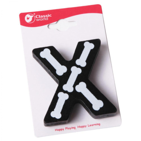 KLASIKINIS PASAULIS Medinė raidė X
