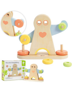 CLASSIC WORLD Edukacinės svarstyklės Hercules vaikams MONTESSORI 7 vnt.