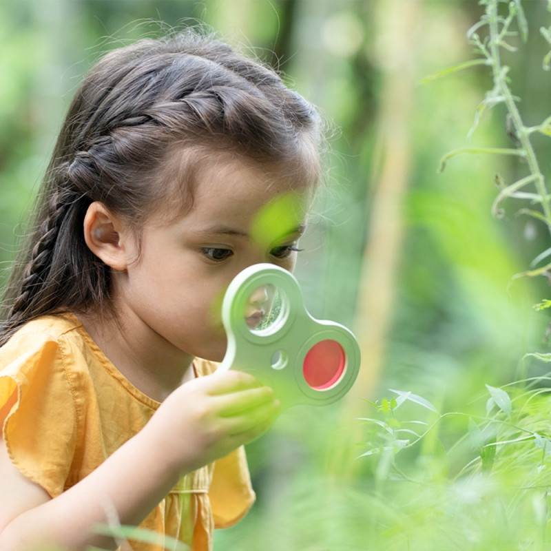 CLASSIC WORLD Микроскоп-лупа 2-в-1 для детей, изучающих мир природы