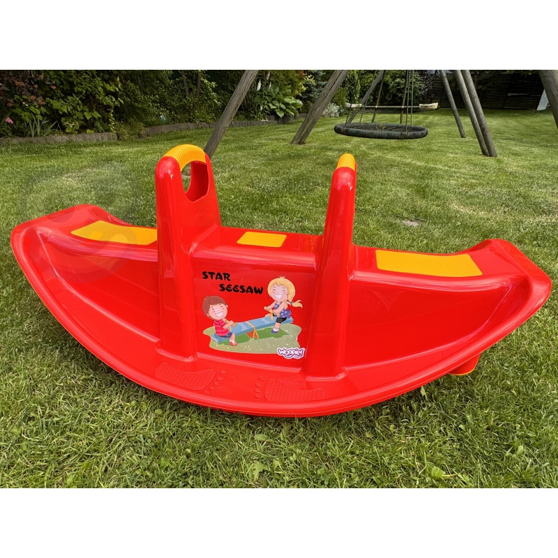 WOOPIE Multiplayer Rocker STAR Lygiavertis Swing Red