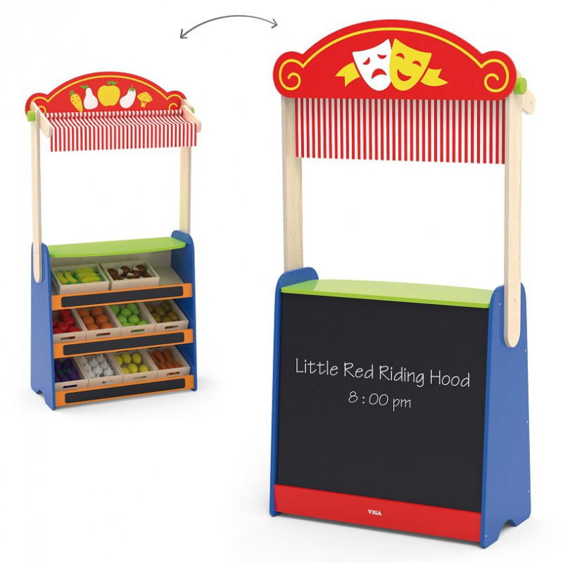 VIGA teatras ir maisto prekių parduotuvė 2in1