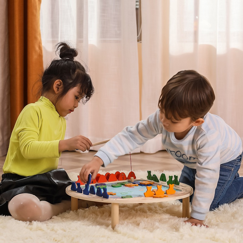 Деревянная рыболовная игра VIGA FSC