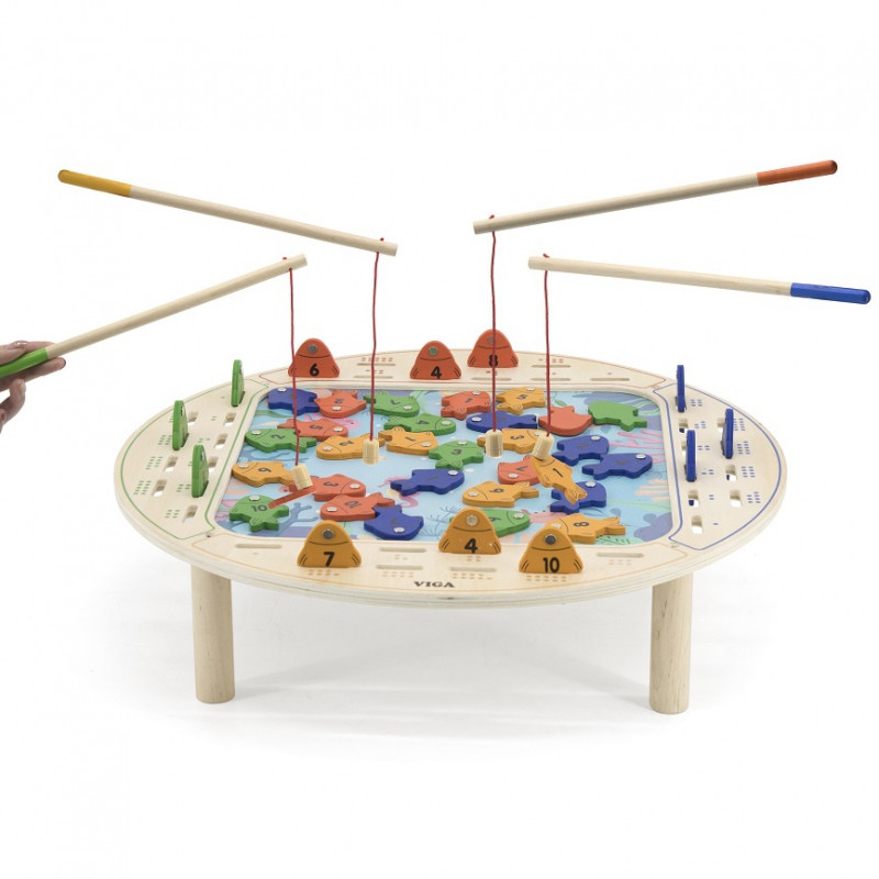Деревянная рыболовная игра VIGA FSC