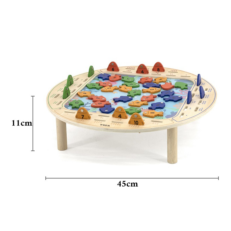 Деревянная рыболовная игра VIGA FSC