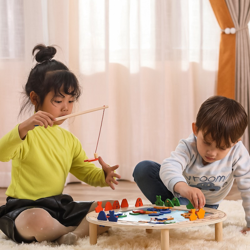 Деревянная рыболовная игра VIGA FSC