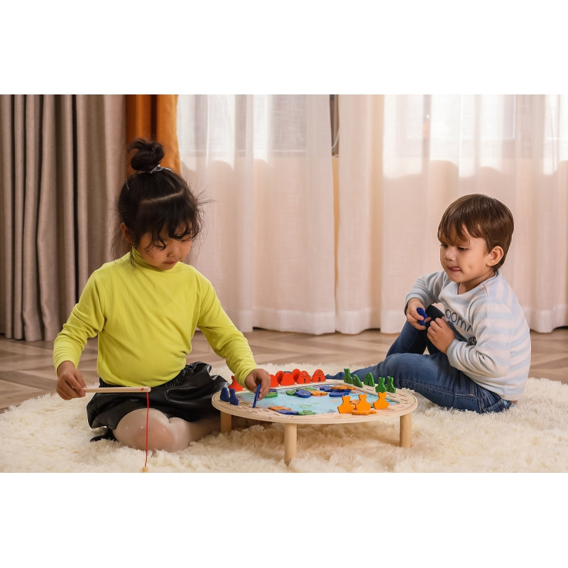 Деревянная рыболовная игра VIGA FSC