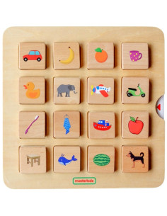 MASTERKIDZ Игра «Тени в паре» Монтессори-игра «Распознавание предметов»