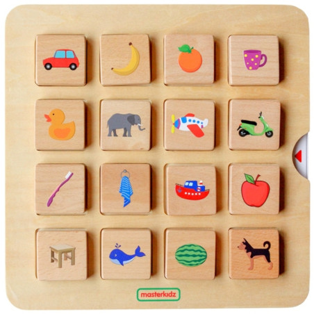 MASTERKIDZ Игра «Тени в паре» Монтессори-игра «Распознавание предметов»