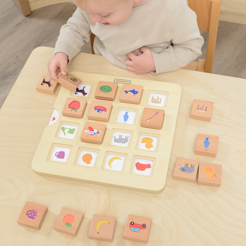 MASTERKIDZ Игра «Тени в паре» Монтессори-игра «Распознавание предметов»