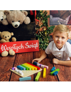 TOOKY TOY Деревянная математическая доска для обучения счёту. 2