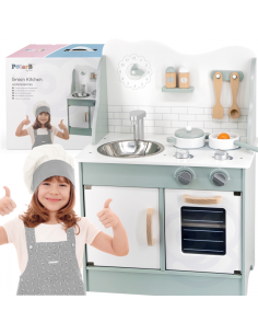 VIGA PolarB medinė virtuvė su priedais Eco Green