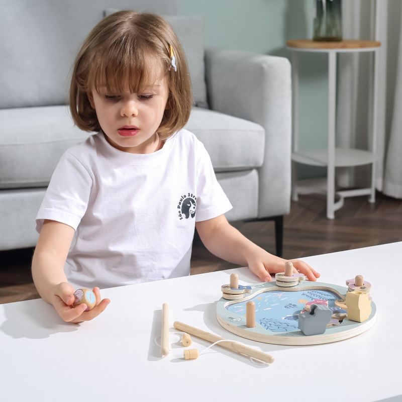 Деревянная рыбалка VIGA PolarB