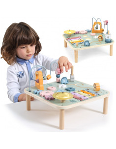 VIGA PolarB stalo edukacinis stalas Loop cimbolai Montessori Sensory