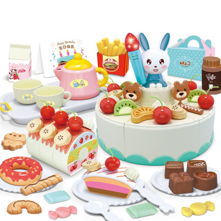 WOOPIE konditerijos gimtadienio tortas pjaustymui + arbatos rinkinys 85 vnt. WOOPIE konditerijos gimtadienio tortas pjaustymui + arbatos rinkinys 85 vnt.