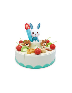 WOOPIE konditerijos gimtadienio tortas pjaustymui + arbatos rinkinys 85 vnt. 2