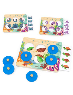 VIGA Game Compare Найди отличия Морские животные