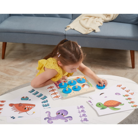 VIGA Game Compare Найди отличия Морские животные