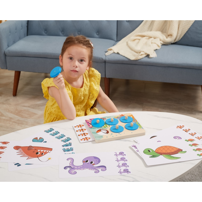 VIGA Game Compare Найди отличия Морские животные