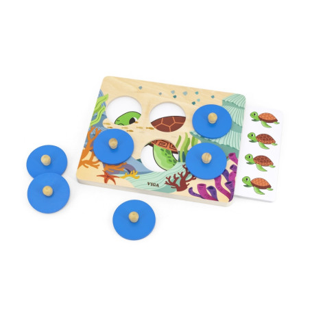 VIGA Game Compare Найди отличия Морские животные