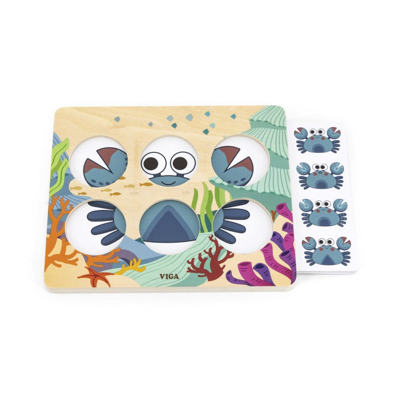 VIGA Game Compare Найди отличия Морские животные