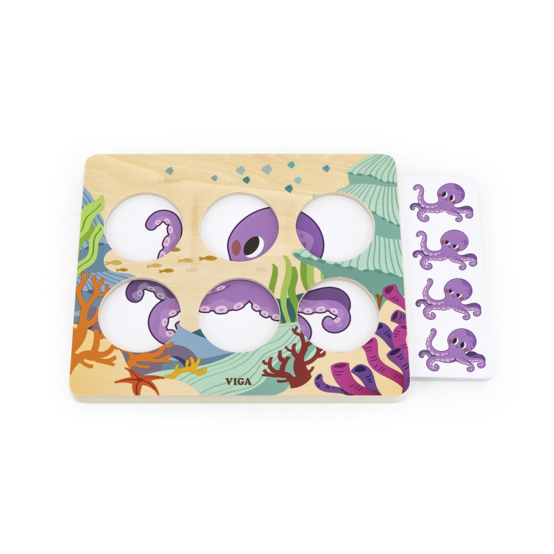 VIGA Game Compare Найди отличия Морские животные