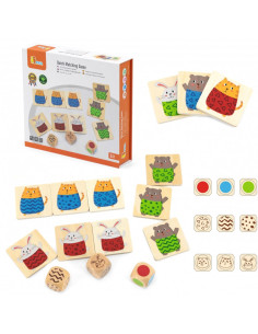 VIGA medinė dėlionė Greitas rungtynių žaidimas 27 vnt.