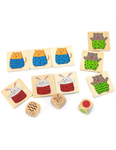 VIGA medinė dėlionė Greitas rungtynių žaidimas 27 vnt. 2