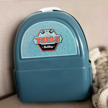 WOOPIE Набор для мастерской «Маленький мастер на все руки» в рюкзаке 18 предметов.