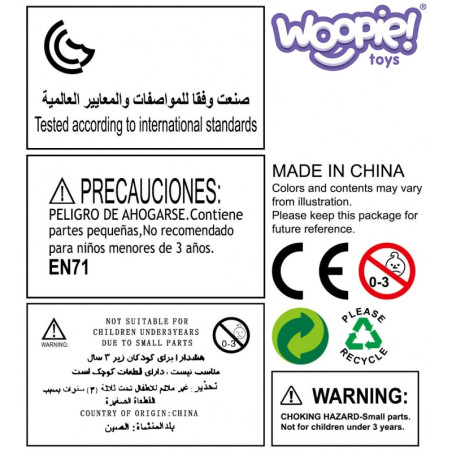 WOOPIE Набор для мастерской «Маленький мастер на все руки» в рюкзаке 18 предметов.