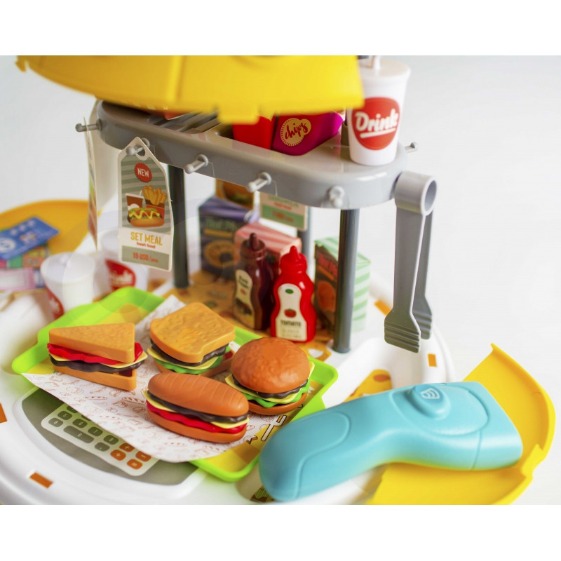 WOOPIE Sklep Fast Food 3in1 kuprinė NSO projektorius 60 vnt.