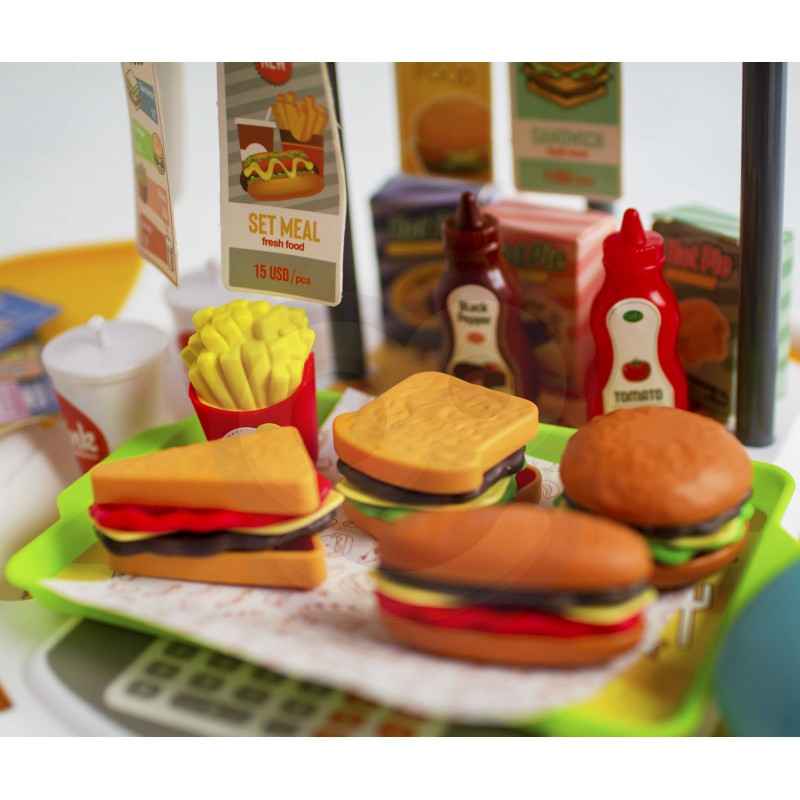 WOOPIE Sklep Fast Food 3in1 kuprinė NSO projektorius 60 vnt.
